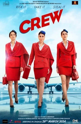 Crew (2024) Bollywood Hindi Full Movie HDRip